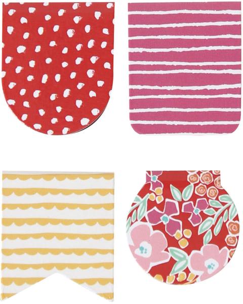 I AM CREATIVE Bookmark Let`s Organize MAA4035.05 magnetisch, 4 assorted