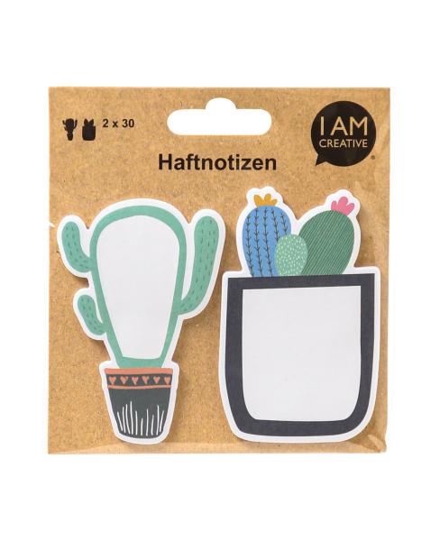 I AM CREATIVE Sticky Notes MAA4086.84 Kakteen 60 Blatt