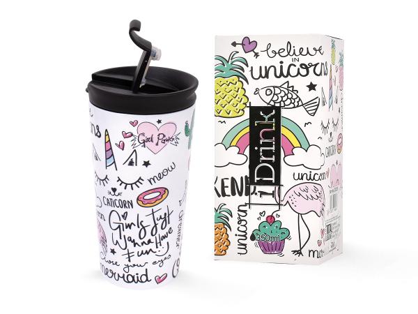 I-DRINK Trinkbecher 350ml ID0205 Unicorn