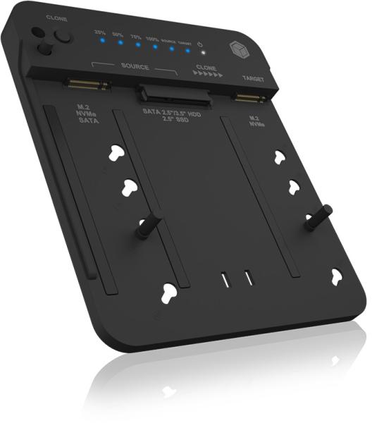 ICY BOX Docking- & Clonestation IB-2913MCL-C31 M.2 & 2.5 & 3.5 to M.2 NVMe