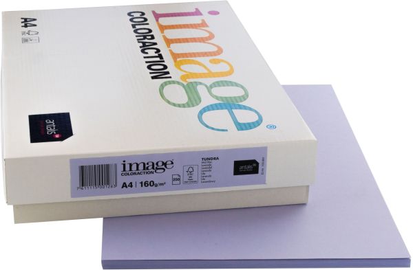 IMAGE COLORACTION Kopierpapier Tundra A4 159.881 160g lavendel 250 Blatt