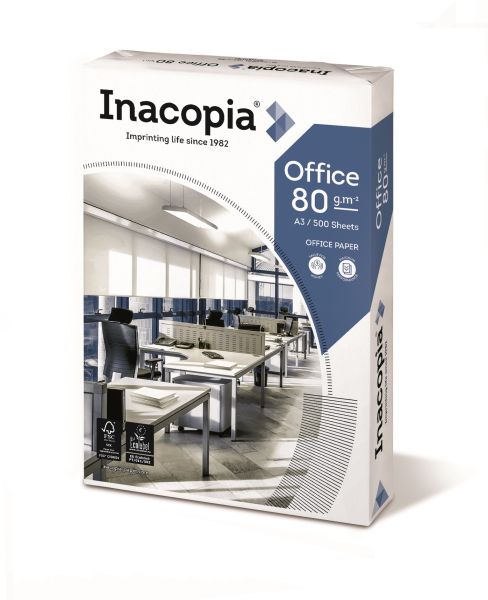 INACOPIA Kopierpapier Office A3 976569 80g, 500 Blatt