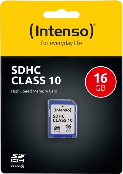 INTENSO SDHC Card Class 10 16GB 3411470