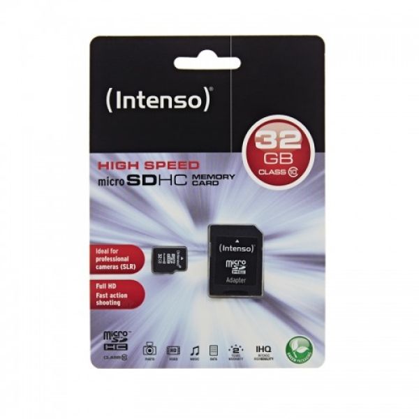 INTENSO Micro SD class 10 32GB 3413480