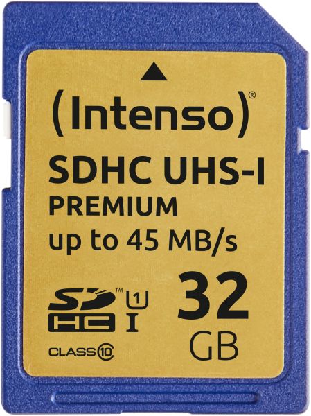 INTENSO SDHC Card PREMIUM 32GB 3421480 UHS-I