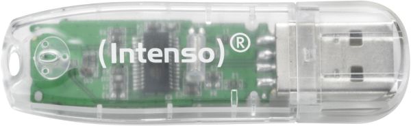 INTENSO USB-Stick Rainbow Line 32GB 3502480 USB 2.0 transparent