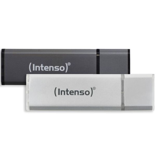 INTENSO USB-Stick Alu Line 32GB 3521480 USB 2.0 double pack