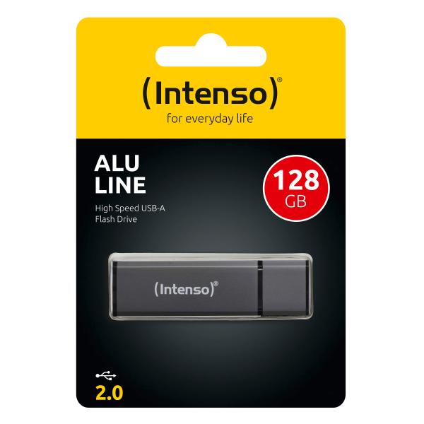 INTENSO USB Stick Alu Line 128GB 3521495 USB 2.0 antracite