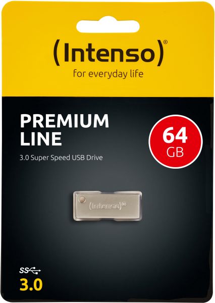 INTENSO USB-Stick Premium Line 64GB 3534490 USB 3.0