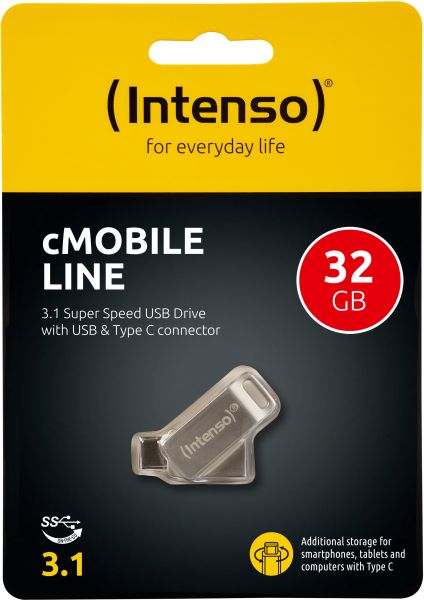 INTENSO USB-Stick Type C 32GB 3536480 USB 3.0