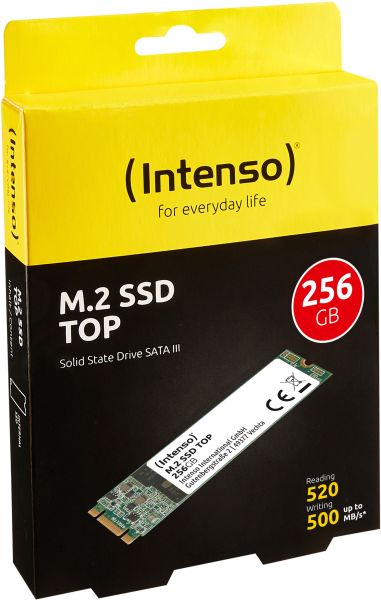 INTENSO SSD M.2 - 2.5 inch SATA II TOP 3832440 MLC Flash 256GB