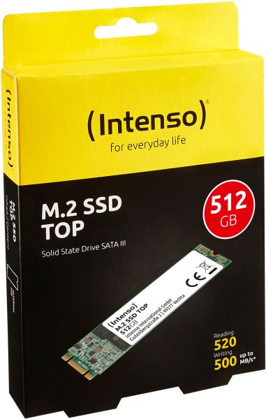 INTENSO SSD M.2 - 2.5 inch SATA II TOP 3832450 MLC Flash 512GB