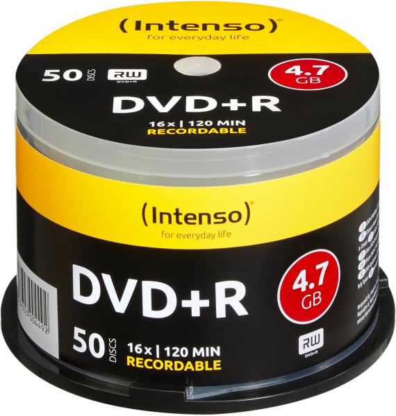 INTENSO DVD+R Cake Box 4.7GB 4111155 16X 50 PCS