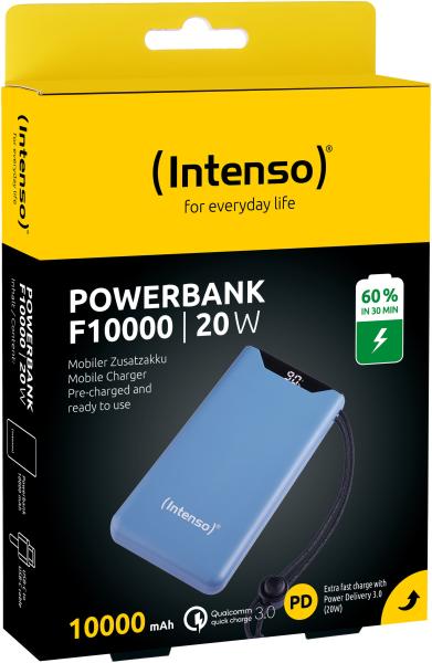 INTENSO Power Bank F10000 Blue 7332035 10000 mAh