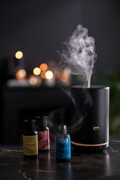 IPURO Aroma Diffuser Air Sonic 040.1804.00 Elegance, schwarz matt