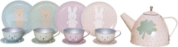 JABADABADO Tee Set G12021 Teddy & bunny 29x20x9cm