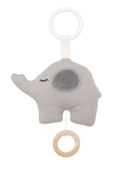 JABADABADO Spieluhr Elefant N0123 grau