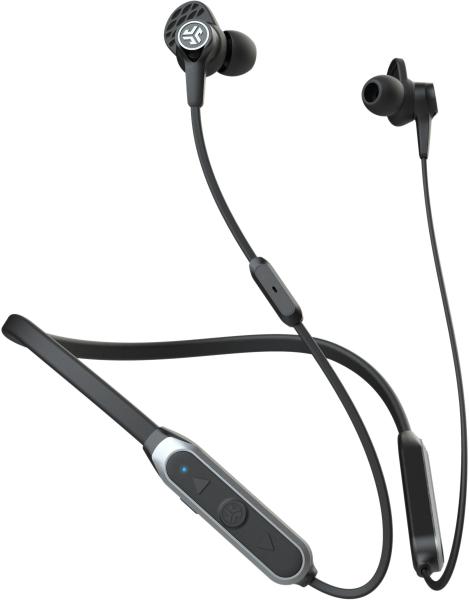 JLAB Epic ANC Earbuds w Neckband IEUEBEPICANCRBLK123 Wireless, Black