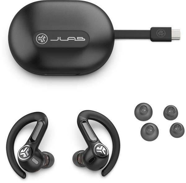 JLAB Epic Sport ANC 3 Earbuds IEUEBEPICSPT3RBLK82 True Wireless, Black