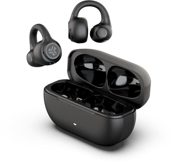 JLAB Flex Open Air Clip Earbuds IEUEBFLEXRBLK124 True Wireless, Black