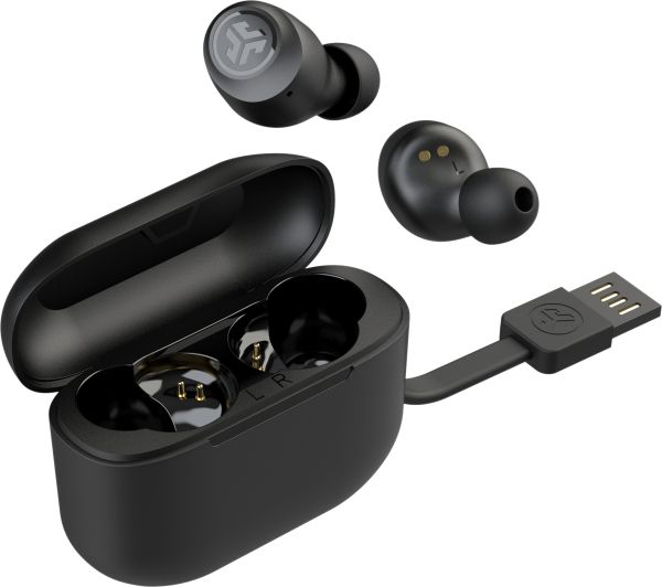 JLAB Go Air Pop Earbuds IEUEBGAIRPOPRBLK124 True Wireless, Black