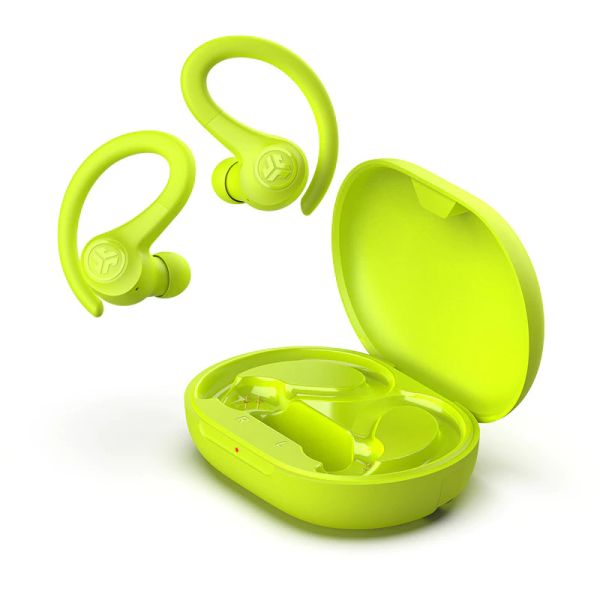 JLAB Go Air Sport Earbuds IEUEBGAIRSPRTRYEL124 True Wireless, Neon Yellow