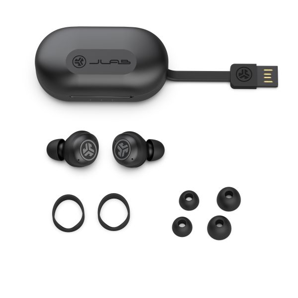 JLAB JBuds Air Pro IEUEBJBAIRPRORBLK82 True Wireless, Black