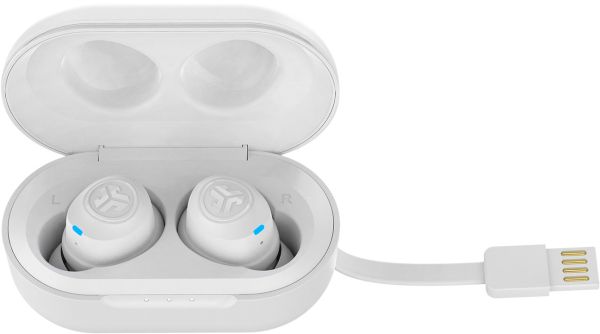 JLAB JBuds Air IEUEBJBUDSAIRRWHT82 True Wireless, White