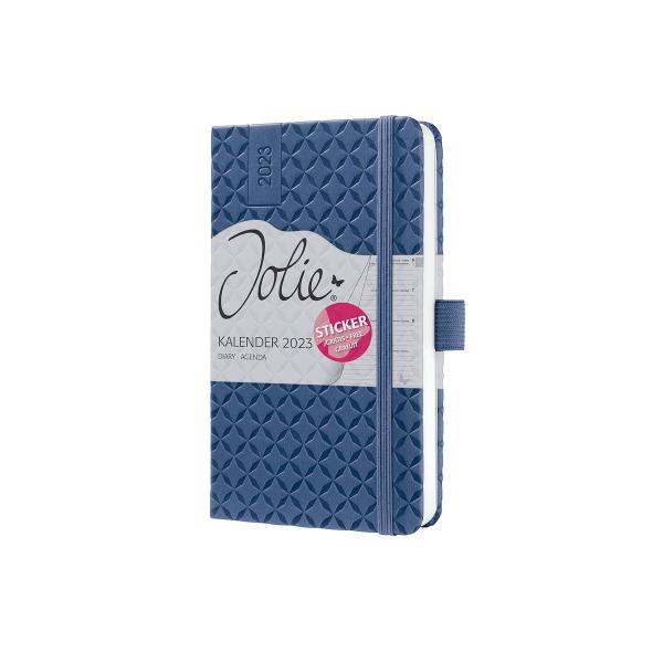 JOLIE Wochenkalender A6 2024 J4100 indigo blue, 2S/1W, d/gb/f/nl