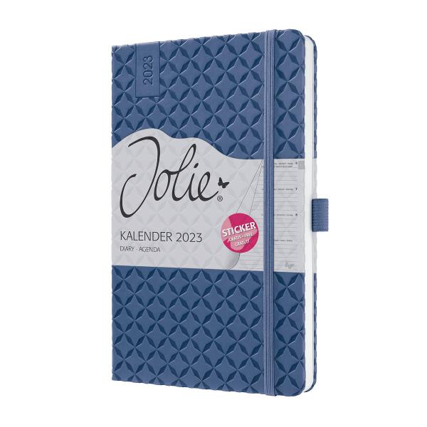 JOLIE Wochenkalender A5 2024 J4101 indigo blue, 2S/1W, d/gb/f/nl