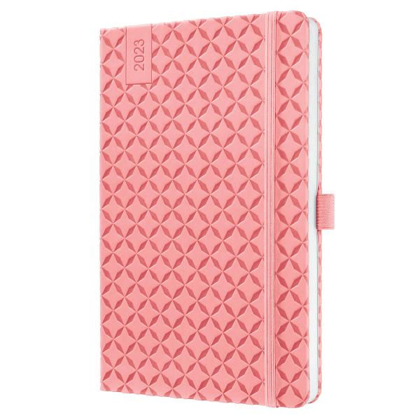 JOLIE Wochenkalender A5 2024 J4111 rose pink, 2S/1W,d/gb/f/nl