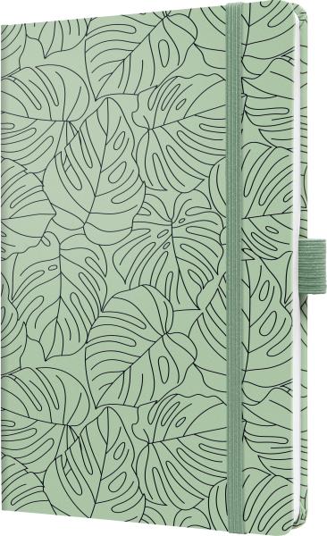 JOLIE Agenda Monstera ML 2024 J4353 1W/2S, hellgrün/schwarz A5