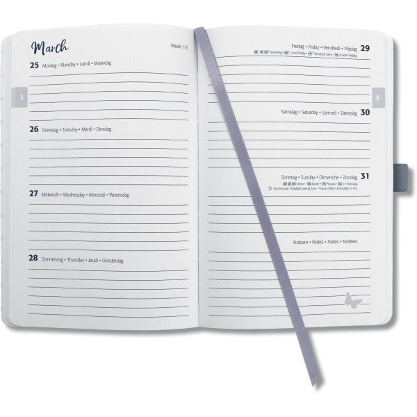 JOLIE Agenda Light Lilac ML 2024 J4406 1W/2S, flieder A6