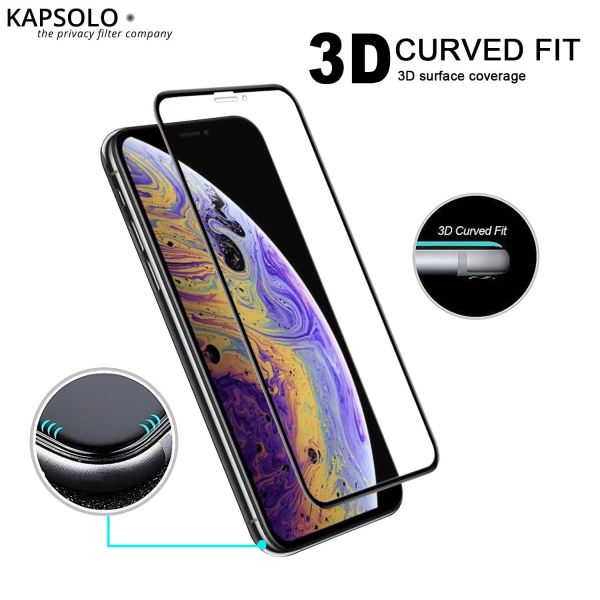 KAPSOLO Displayschutzglas KAP30201 Apple iPhone 8 Plus