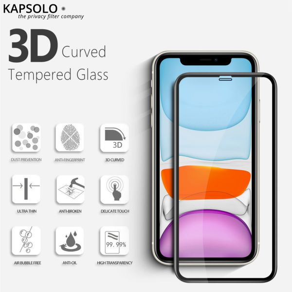 KAPSOLO Displayschutzglas KAP30204 Apple iPhone X