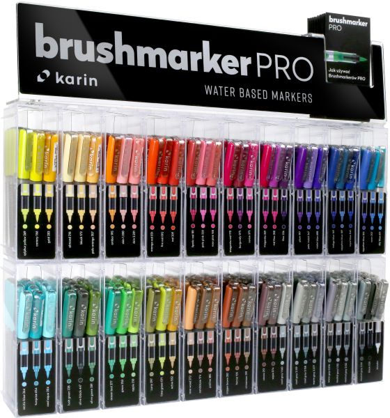 KARIN Brush Marker PRO 27C11 Display 240 Stück