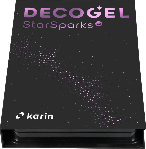 KARIN Gelpen DECOGEL 1.0 30C1 Star Sparks 20 Farben