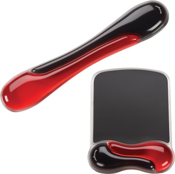 KENSINGTON Gel-Mousepad Duo 62402 blk/red