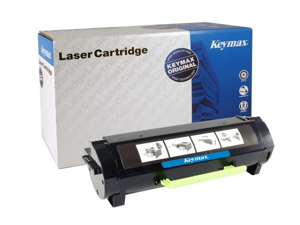 KEYMAX RMC- Toner-Modul HY schwarz 50F2H00KEY f. Lexmark MS310/610 5000 S.