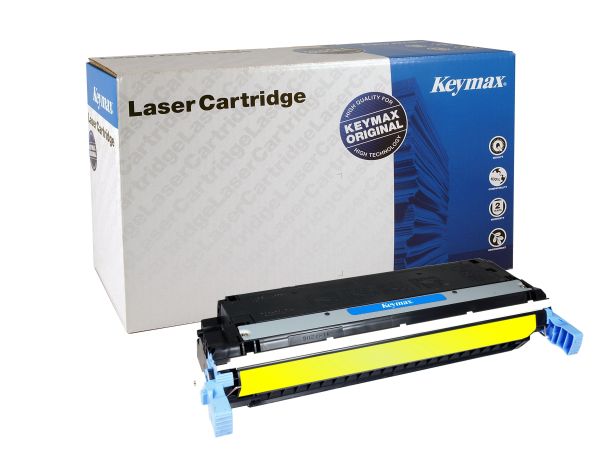 KEYMAX RMC-Toner-Modul yellow C9732AKEY zu HP CLJ 5500 12'000 Seiten