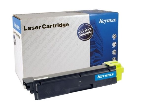 KEYMAX RMC- Toner-Modul yellow TK-580YKEY f. Kyocera FS-5150 2800 S.