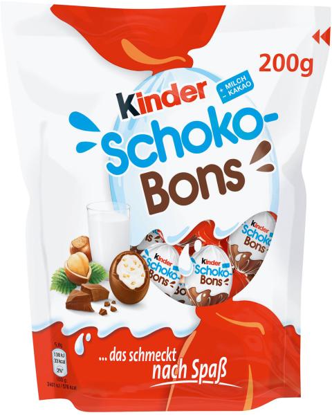 Kinder schoko bons 241490 200g - Kinder-241490-5413548283128