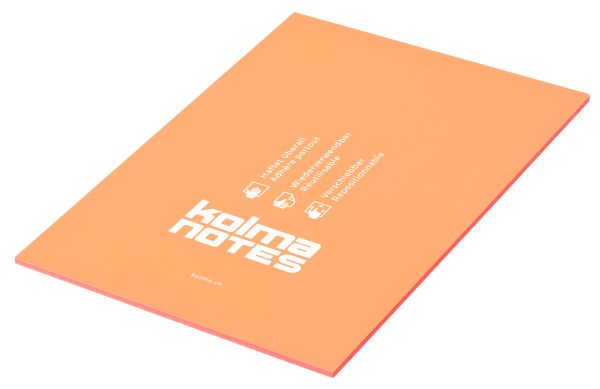 KOLMA kolma NOTES A5 13.005.12 1x50 Blatt orange