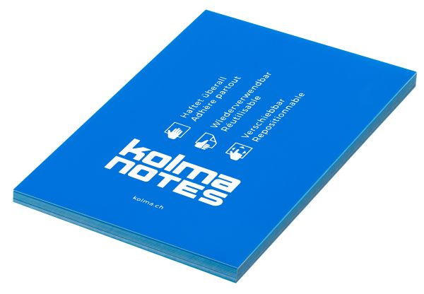 KOLMA kolma NOTES A6 13.006.05 1x100 Blatt blau