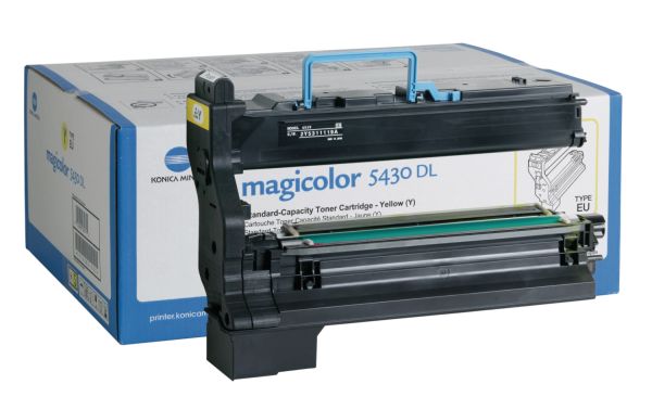 KONICA MINOLTA Toner yellow 4539132 Magicolor 5430 6000 Seiten