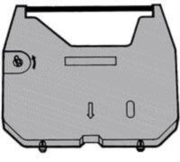 KORES Farbband correctable schwarz Gr.153C zu Brother AX 10 7.9mm/155m