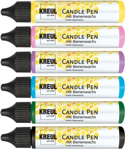 KREUL CandlePen Bee Happy CKH49757 6 Stück