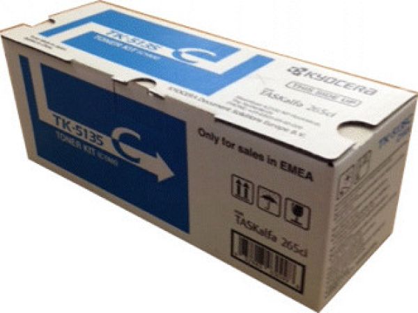 KYOCERA Toner-Modul cyan TK-5135C TASKalfa 265ci 5000 Seiten