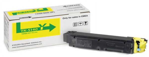 KYOCERA Toner-Modul yellow TK-5140Y Ecosys P6130 5000 Seiten