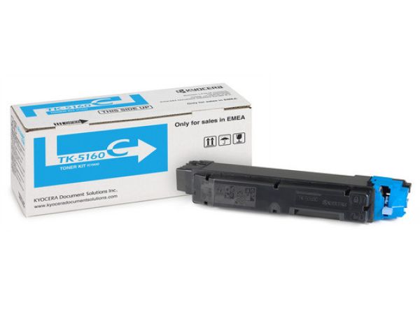 KYOCERA Toner-Modul cyan TK-5160C Ecosys P7040 12'000 Seiten